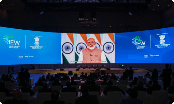 India Energy Week conference auditorium