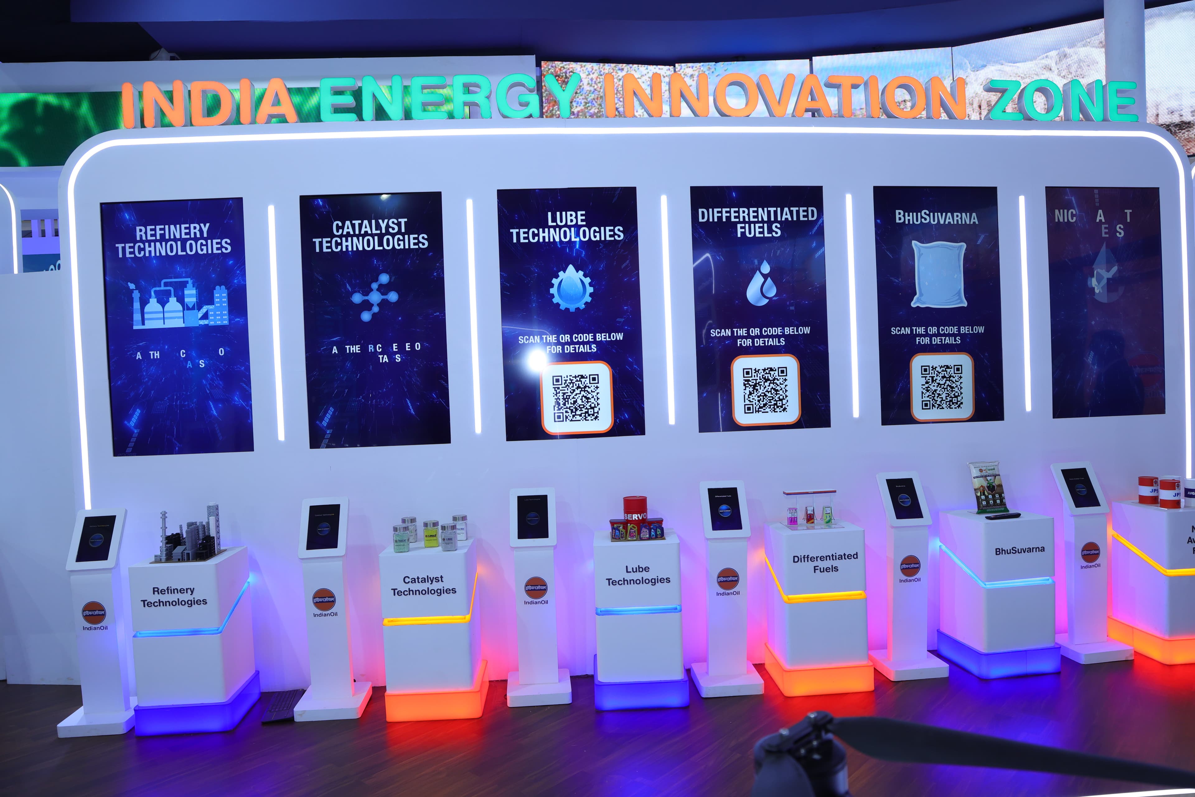 Energy technology exhibit at India Energy Week