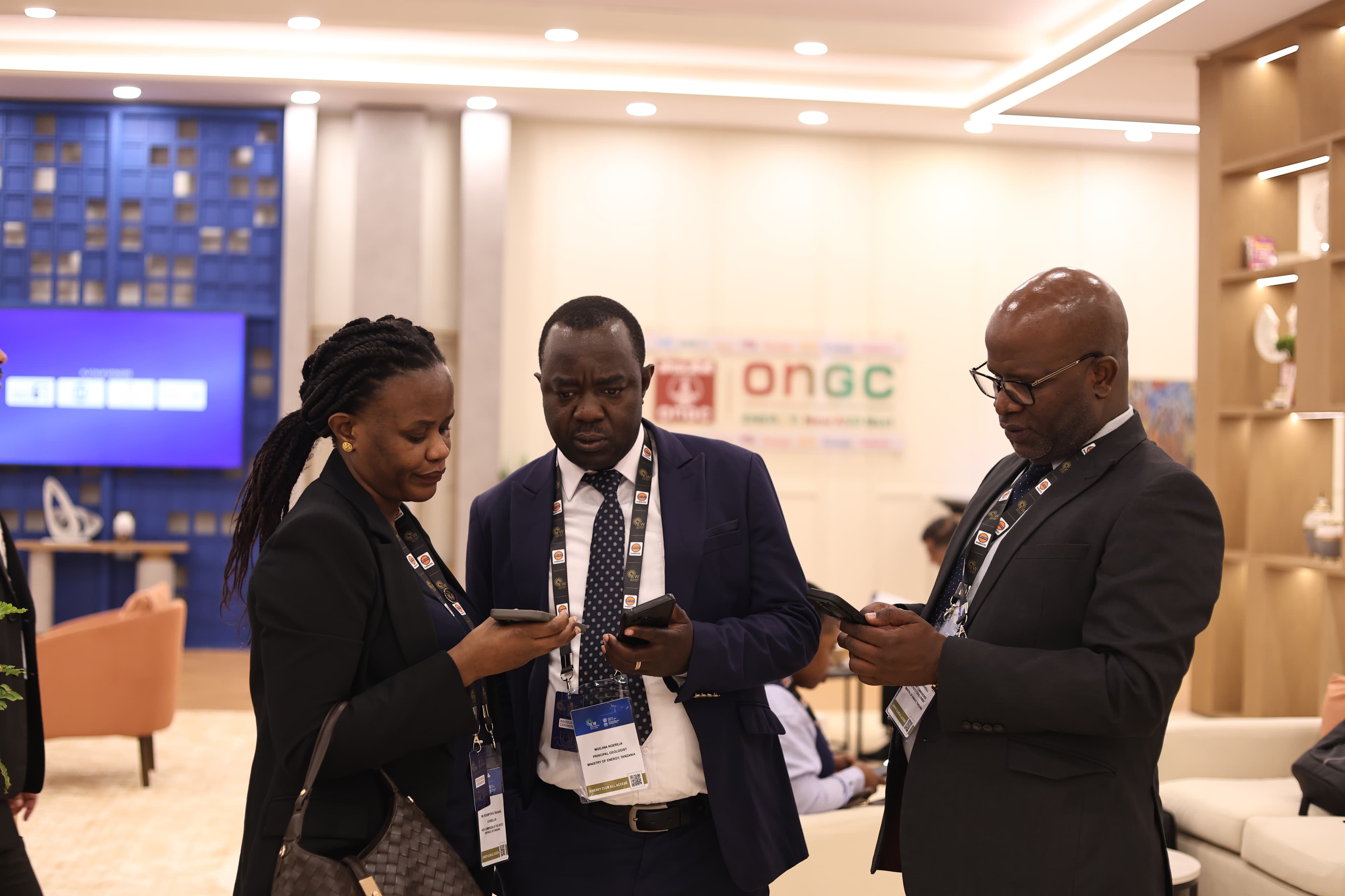 Delegates connecting at India Energy Week