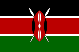 Republic of Kenya flag